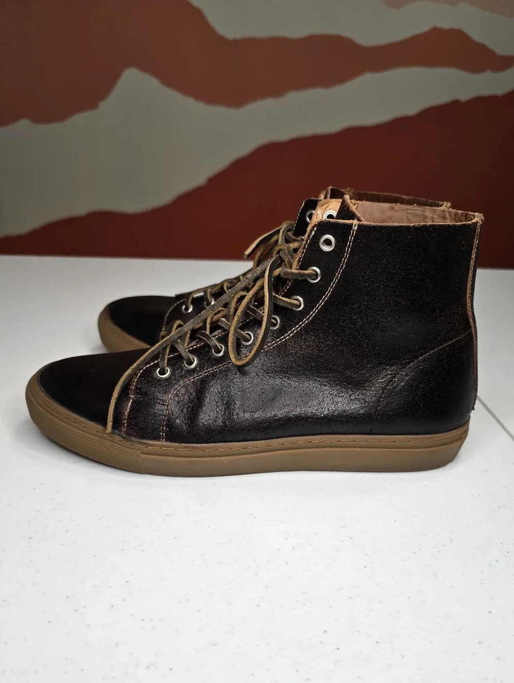 Thursday Boot Company Premier High Top Brown Heritage Leather Men's 9